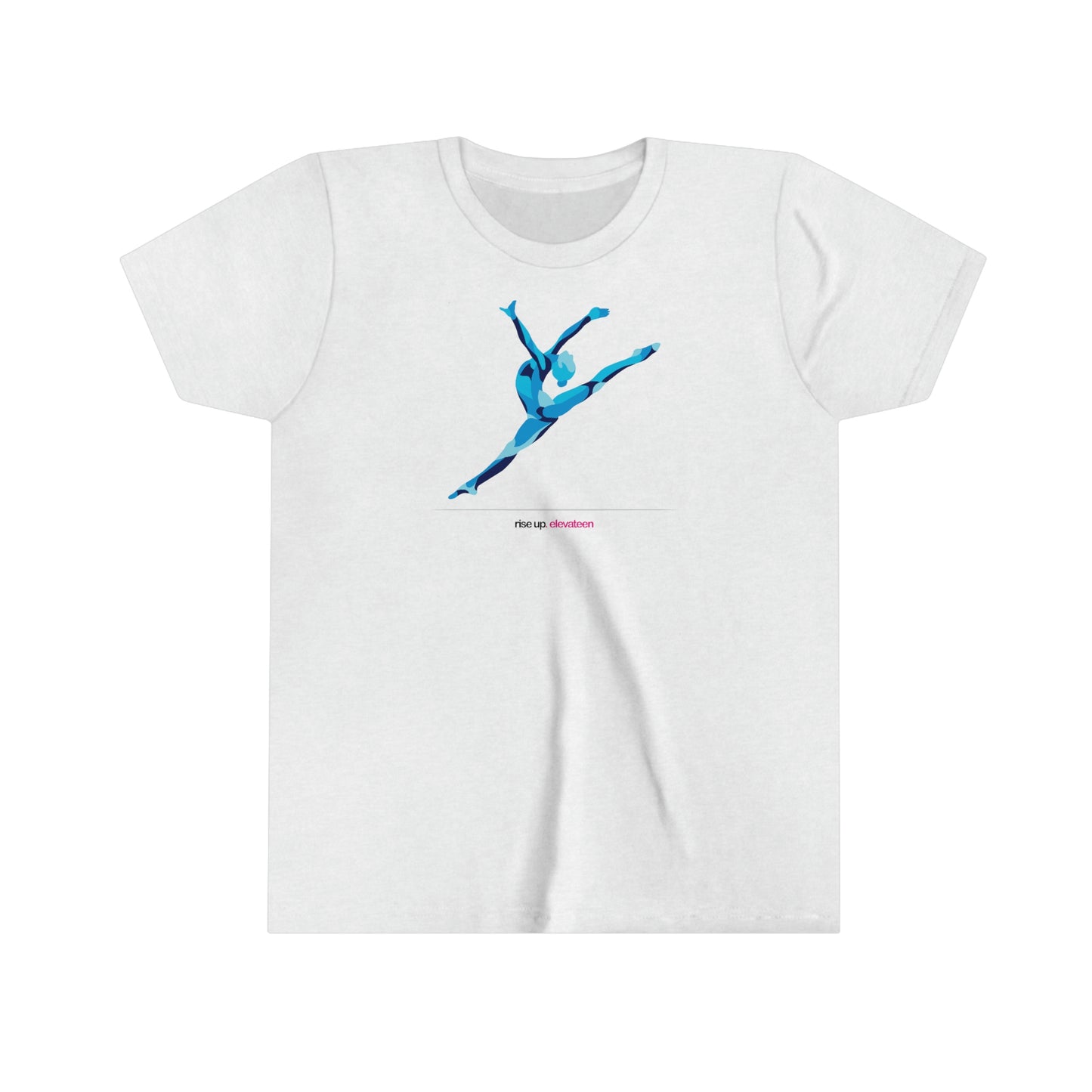 Kids | Gymnastics Girls / Youth tee / t-shirt | *RISE UP* Collection | 002