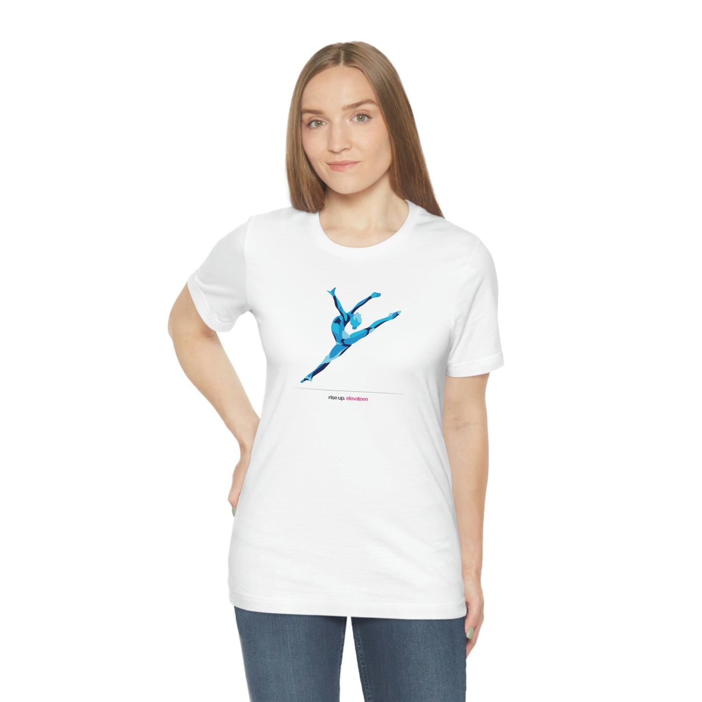 Teens & Adults | Gymnastics Girls | Youth tee / t-shirt | *RISE UP* Collection | 002