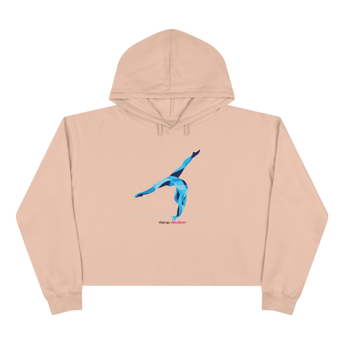 Teens & Adults | Gymnastics Crop Hoodie | *RISE UP* Collection | 001