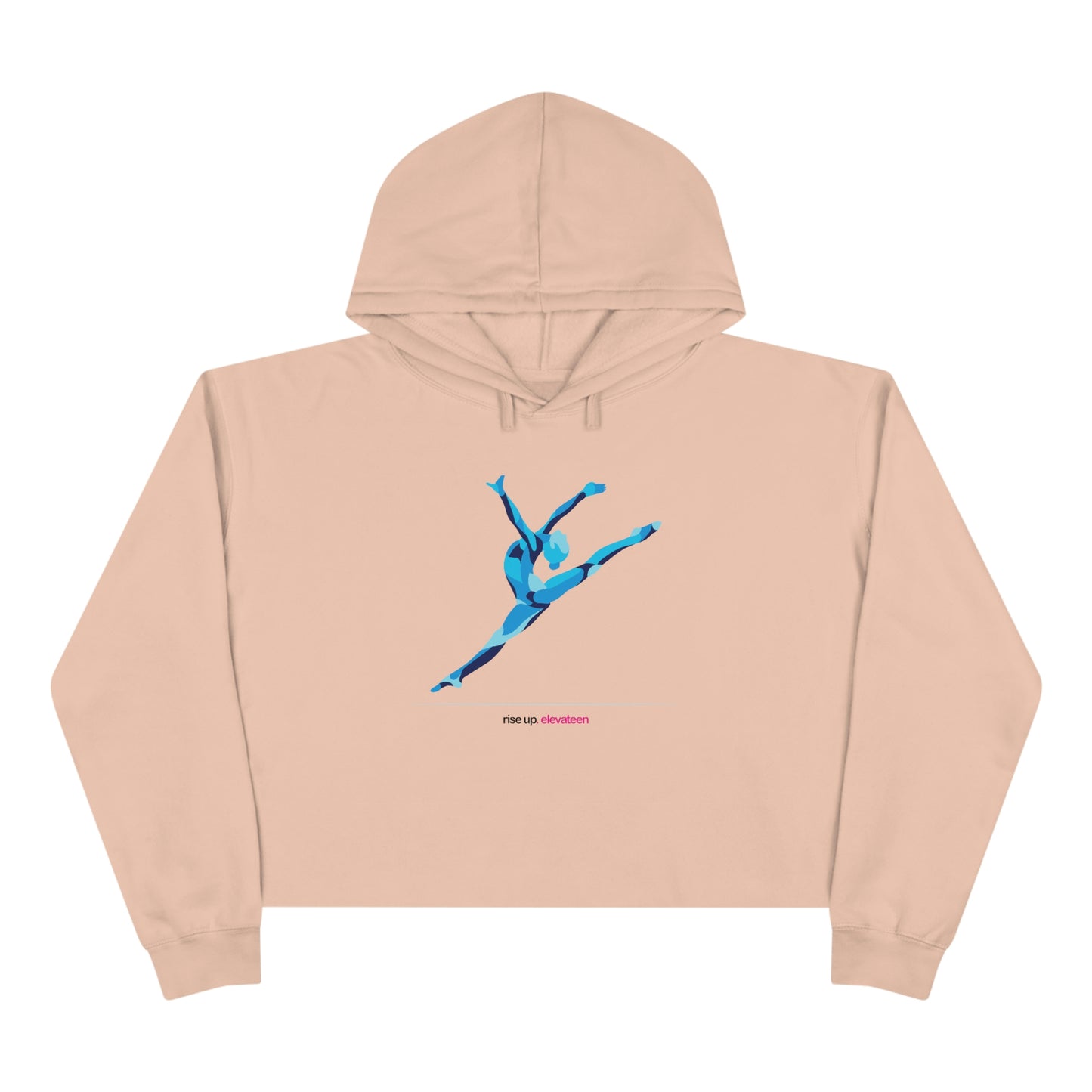 Teens & Adults | Gymnastics Crop Hoodies | *RISE UP* Collection | 002