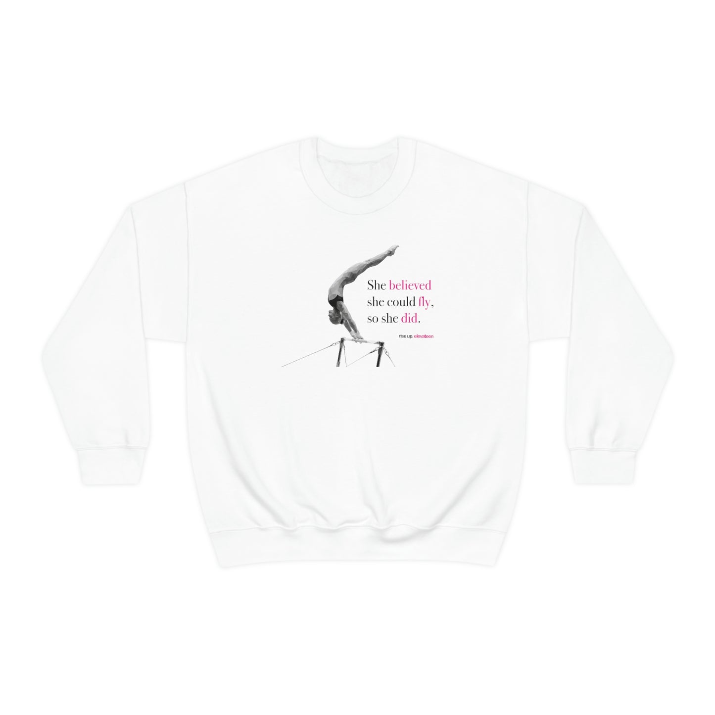 Teens & Adults | Gymnastics Sweatshirts | *RISE UP* Collection | 005