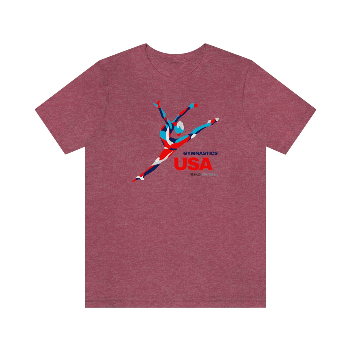 Teens & Adults | Gymnastics Girls | Youth tee / t-shirt | *RISE UP* Collection | 007