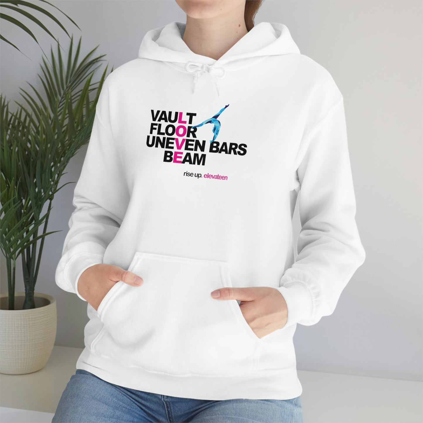 Teens & Adults | Gymnastics Sweatshirts / Hoodies | *RISE UP* Collection | 000