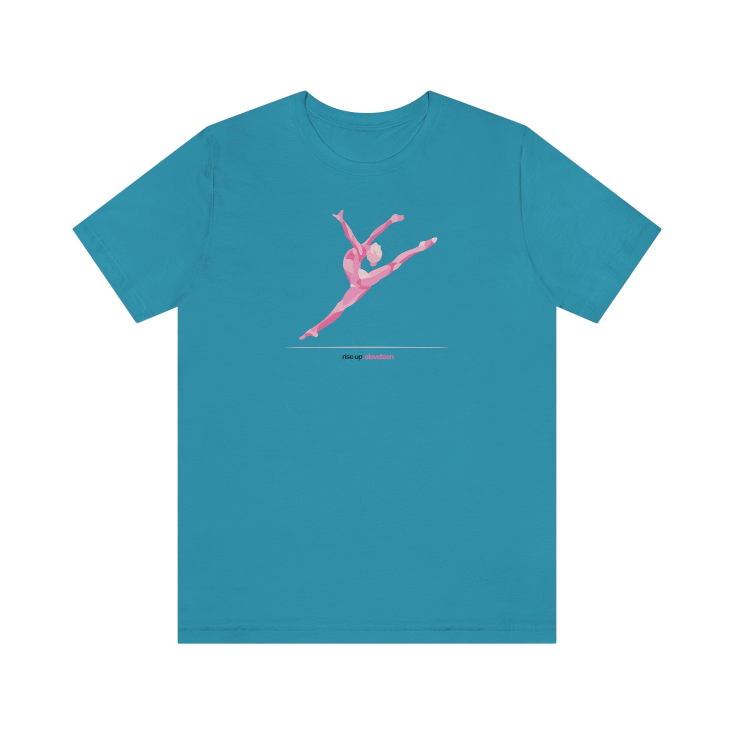 Teens & Adults | Gymnastics Girls | Youth tee / t-shirt | *RISE UP* Collection | 002p