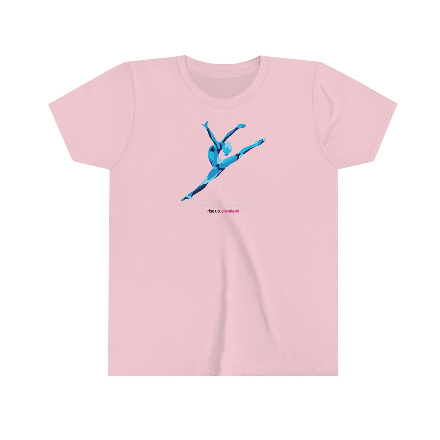 Kids | Gymnastics Girls / Youth tee / t-shirt | *RISE UP* Collection | 002