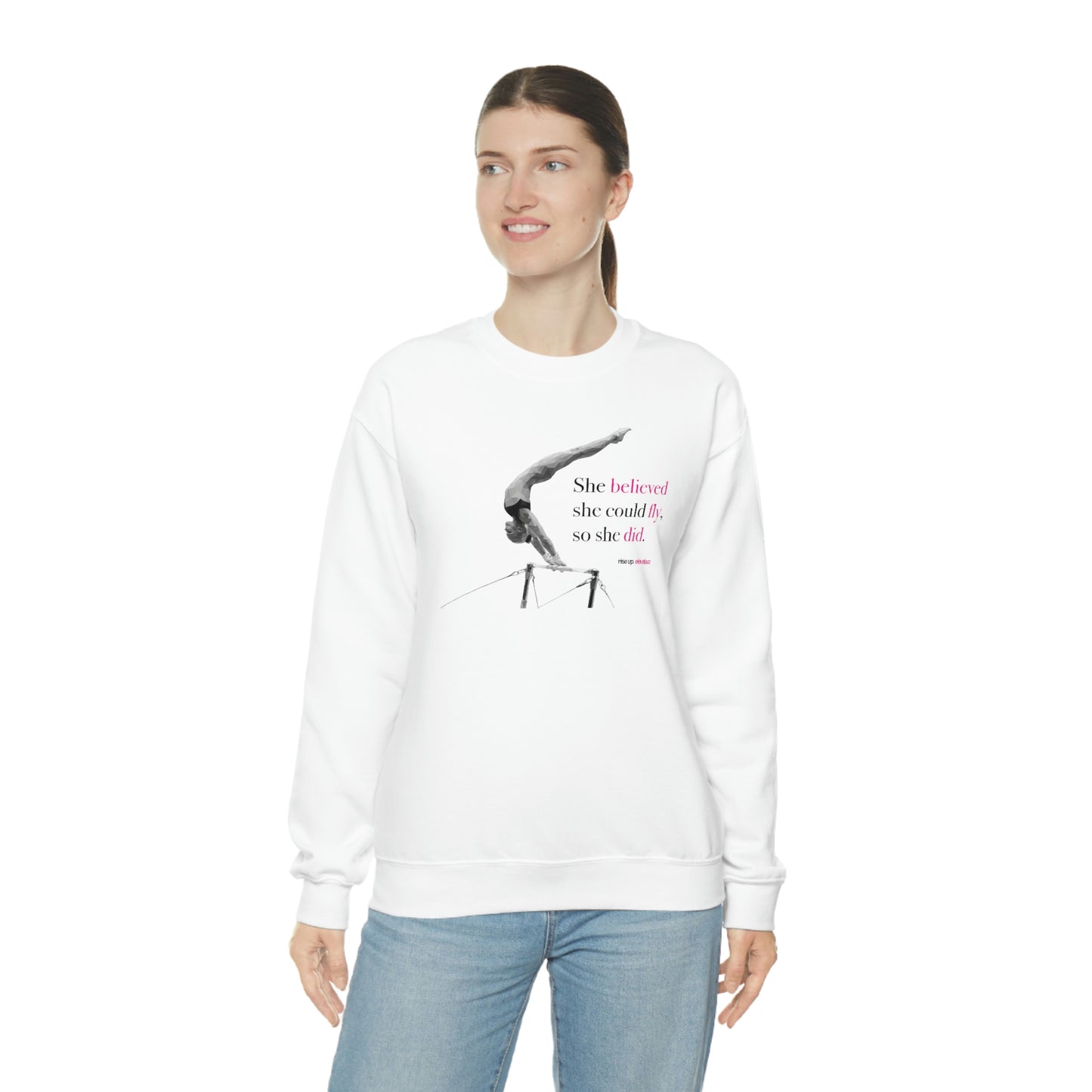 Teens & Adults | Gymnastics Sweatshirts | *RISE UP* Collection | 005