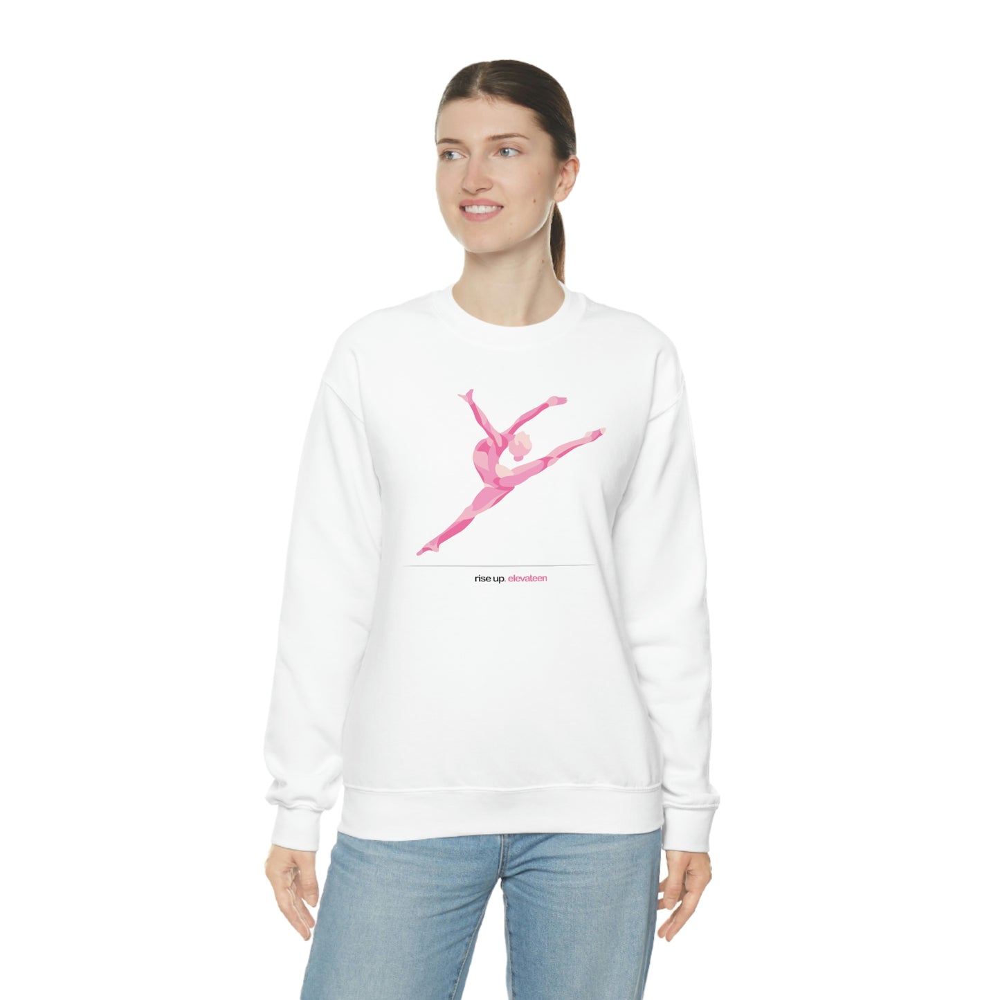 Teens & Adults | Gymnastics Sweatshirts | *RISE UP* Collection | 002p