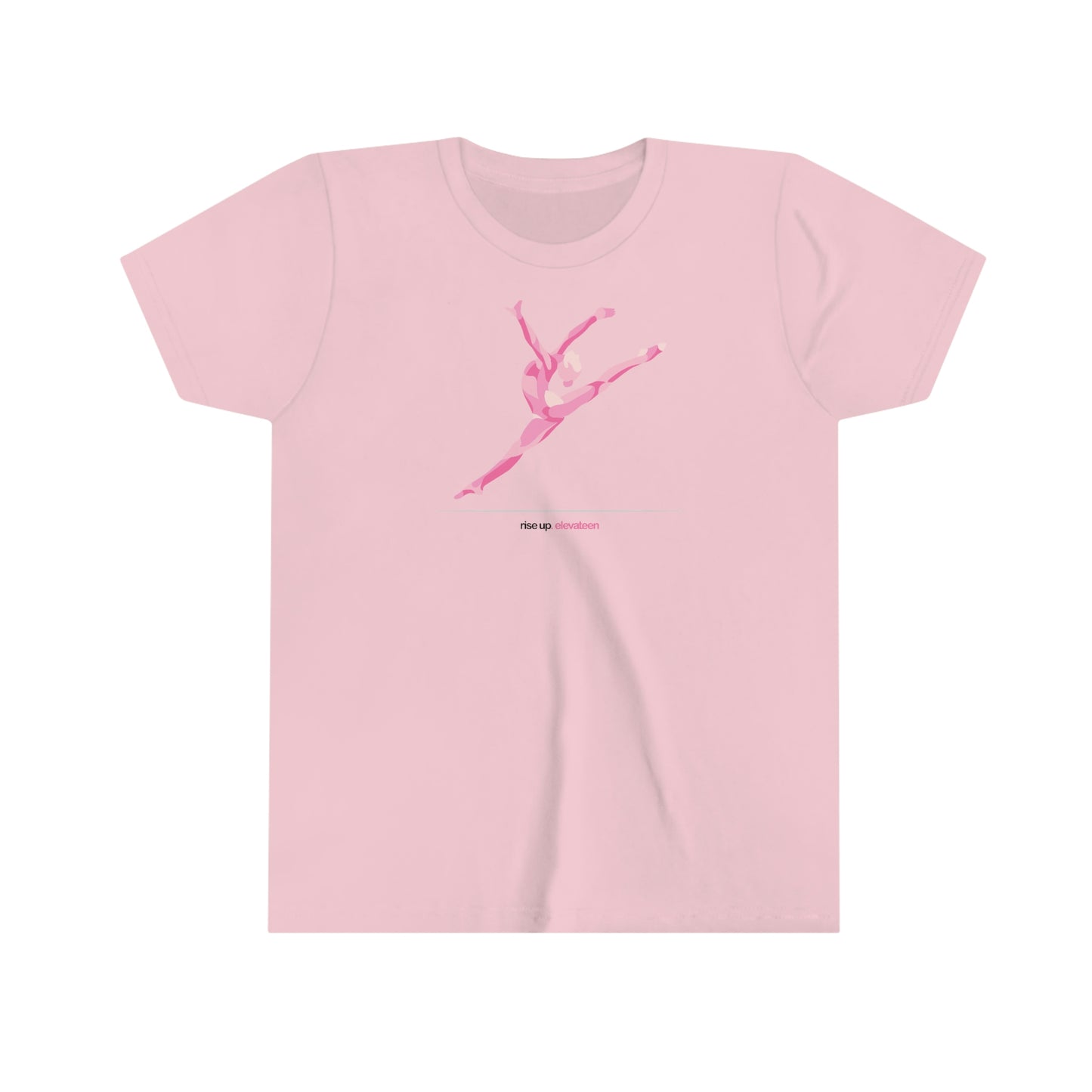 Kids | Gymnastics Girls / Youth tee / t-shirt | *RISE UP* Collection | 002p