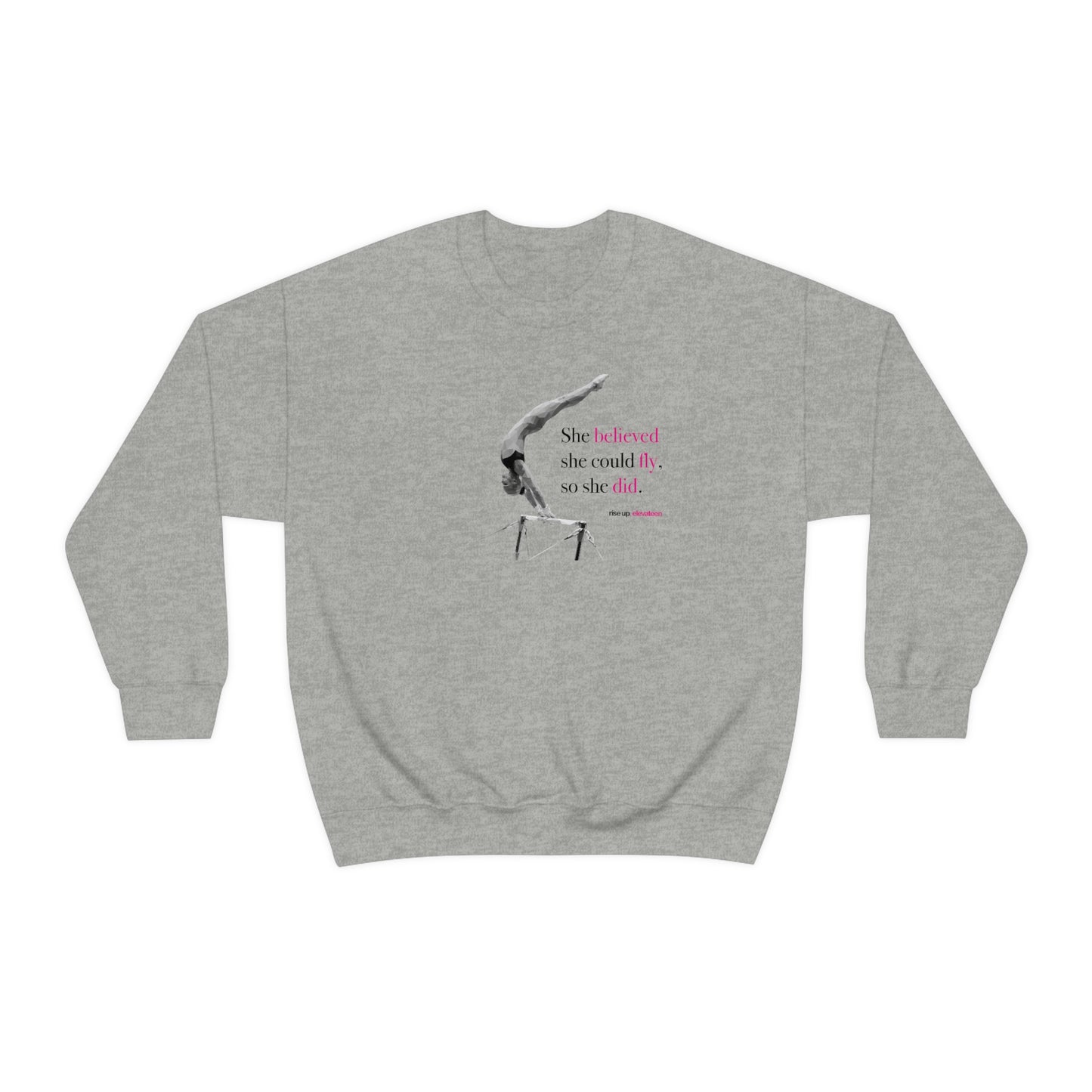 Teens & Adults | Gymnastics Sweatshirts | *RISE UP* Collection | 005