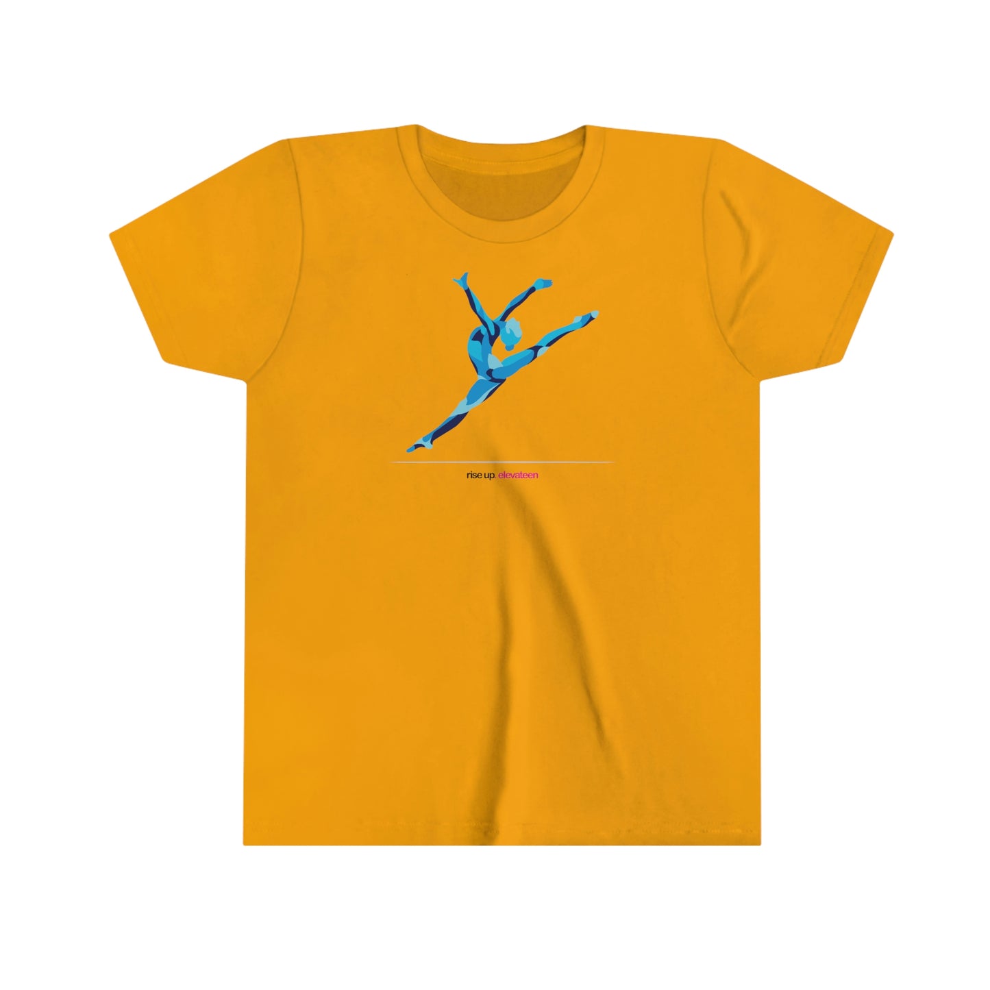 Kids | Gymnastics Girls / Youth tee / t-shirt | *RISE UP* Collection | 002