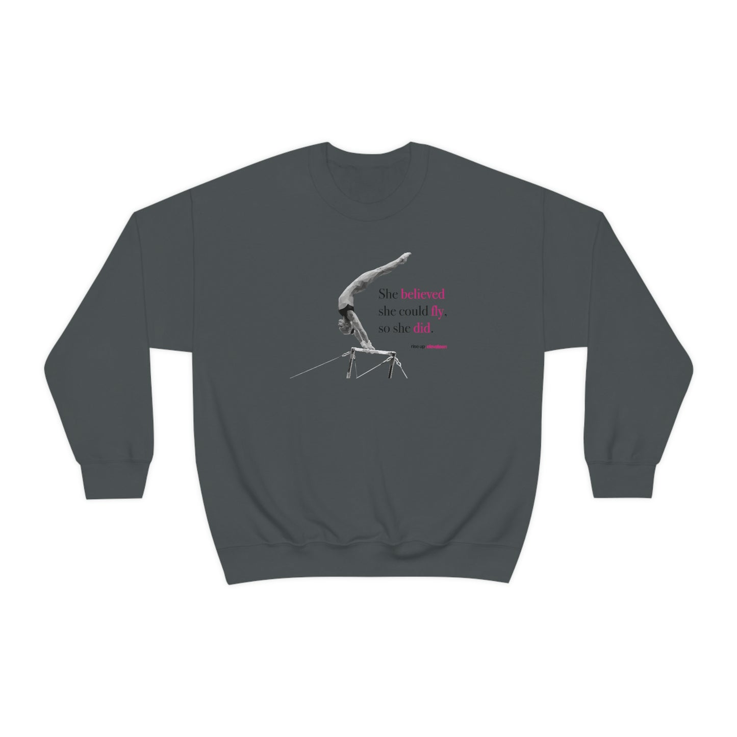 Teens & Adults | Gymnastics Sweatshirts | *RISE UP* Collection | 005