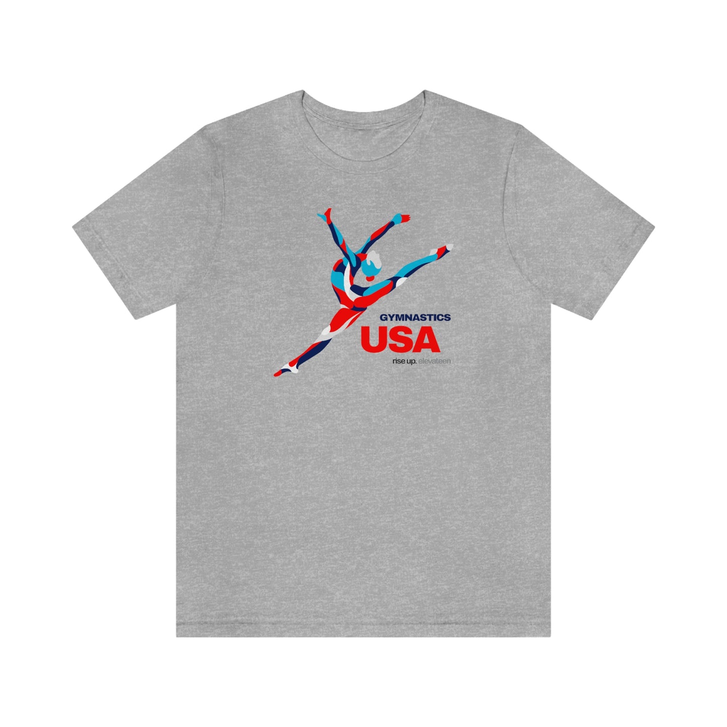 Teens & Adults | Gymnastics Girls | Youth tee / t-shirt | *RISE UP* Collection | 007