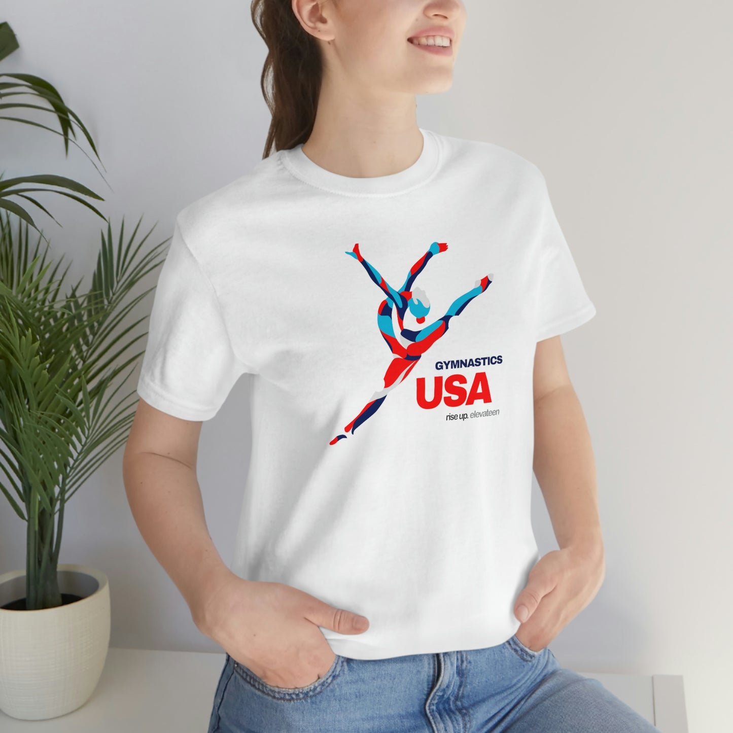 Teens & Adults | Gymnastics Girls | Youth tee / t-shirt | *RISE UP* Collection | 007