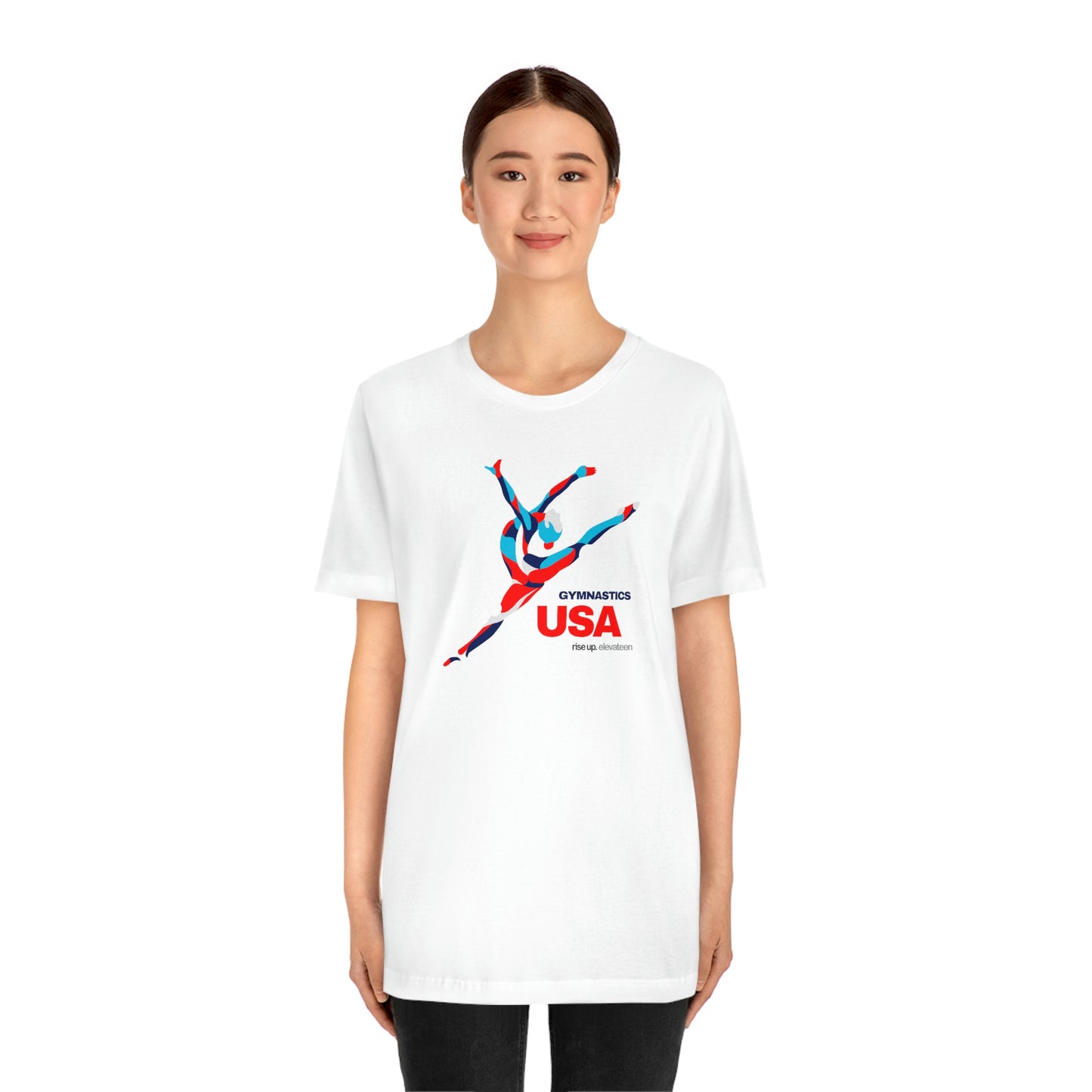 Teens & Adults | Gymnastics Girls | Youth tee / t-shirt | *RISE UP* Collection | 007