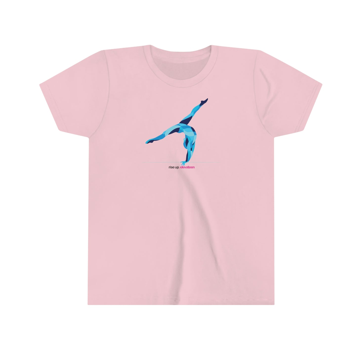 Kids | Gymnastics Girls / Youth tee / t-shirt | *RISE UP* Collection | 001