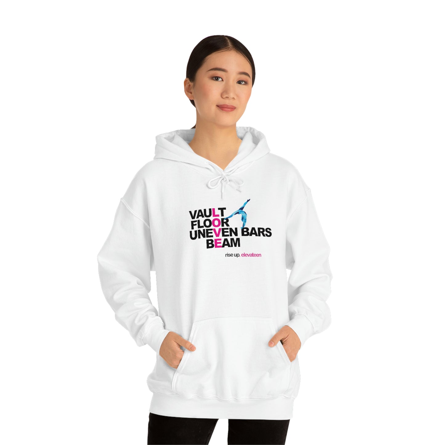 Teens & Adults | Gymnastics Sweatshirts / Hoodies | *RISE UP* Collection | 000