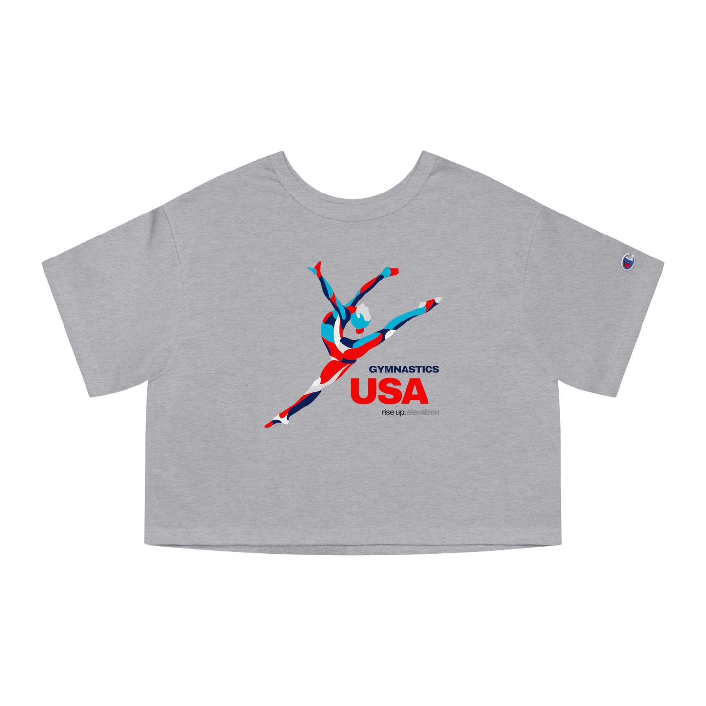 Teens & Adults | Champion Women's Heritage Cropped T-Shirt | *RISE UP* Collection | 007