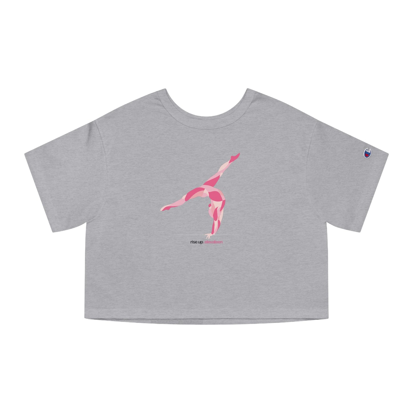 Teens & Adults | Champion Women's Heritage Cropped T-Shirt | *RISE UP* Collection | 001p