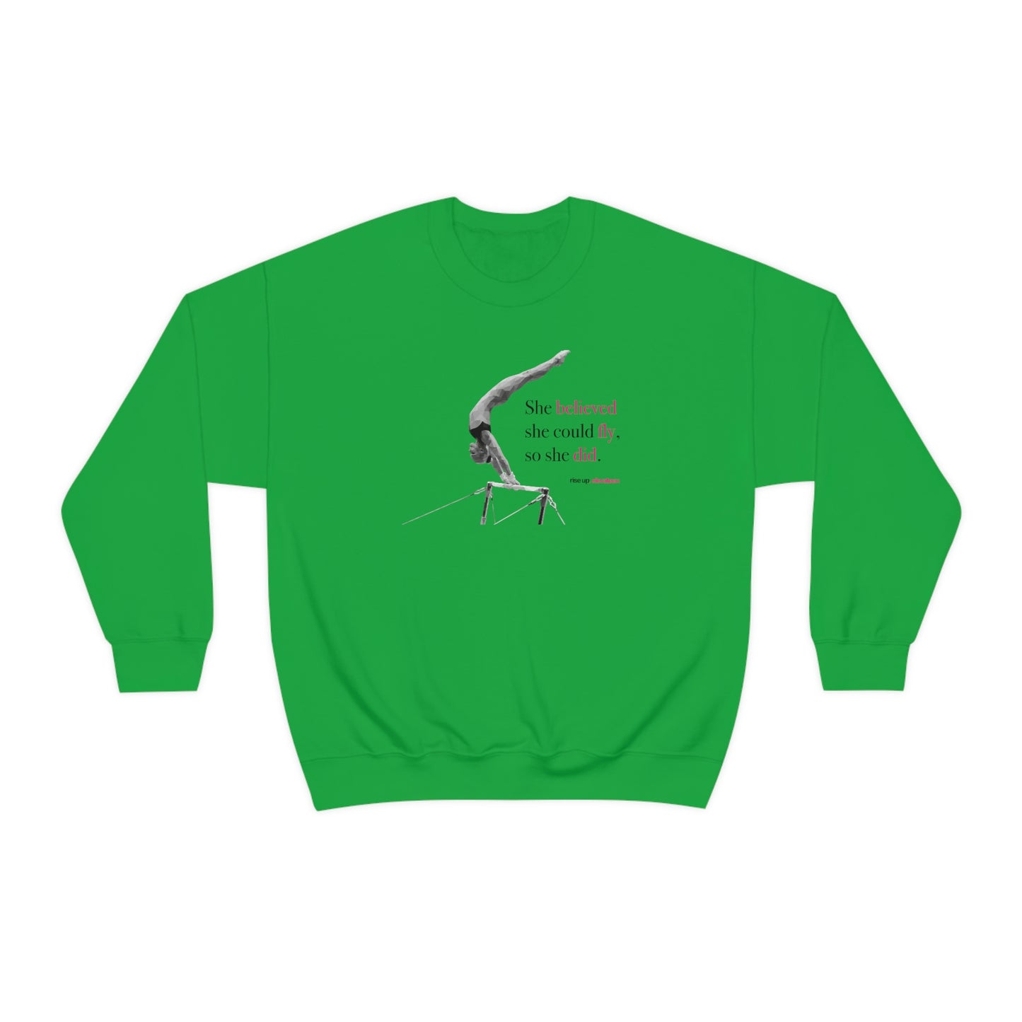 Teens & Adults | Gymnastics Sweatshirts | *RISE UP* Collection | 005