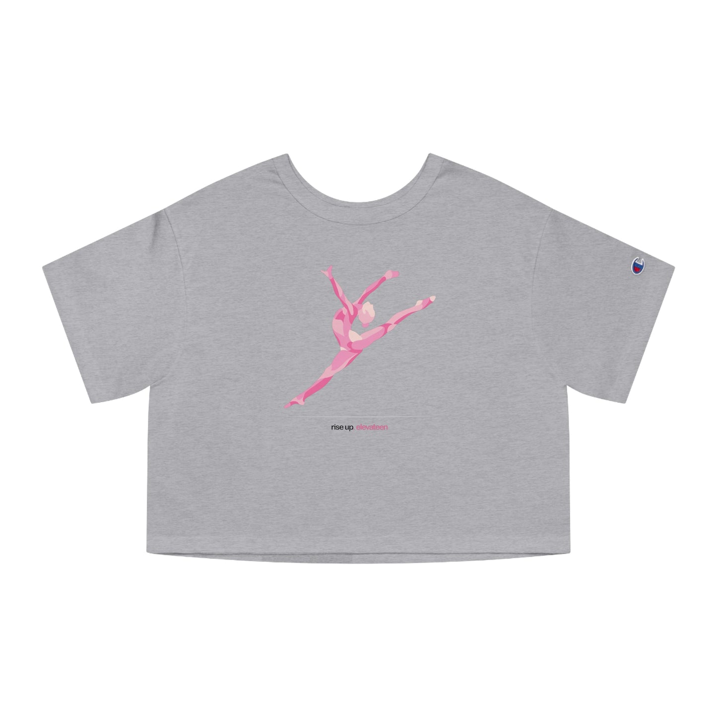 Teens & Adults | Champion Women's Heritage Cropped T-Shirt | *RISE UP* Collection | 002p