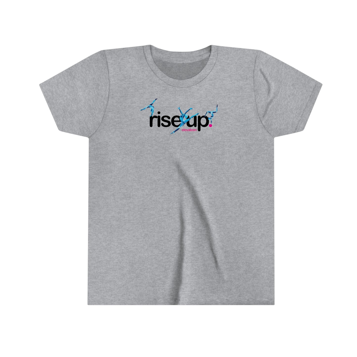 Kids | Gymnastics Girls / Youth tee / t-shirt | *RISE UP* Collection | 012