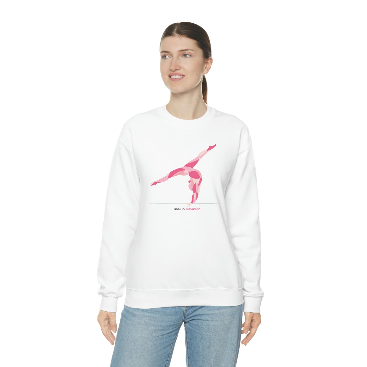 Teens & Adults | Gymnastics Sweatshirts | *RISE UP* Collection | 001p