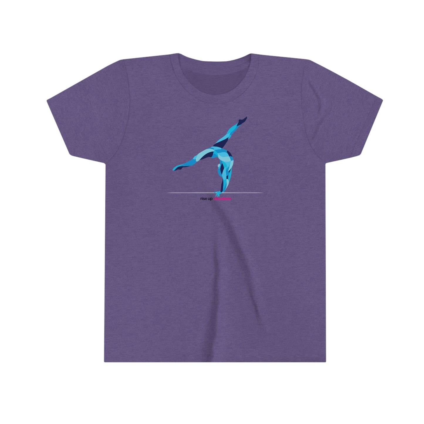 Kids | Gymnastics Girls / Youth tee / t-shirt | *RISE UP* Collection | 001