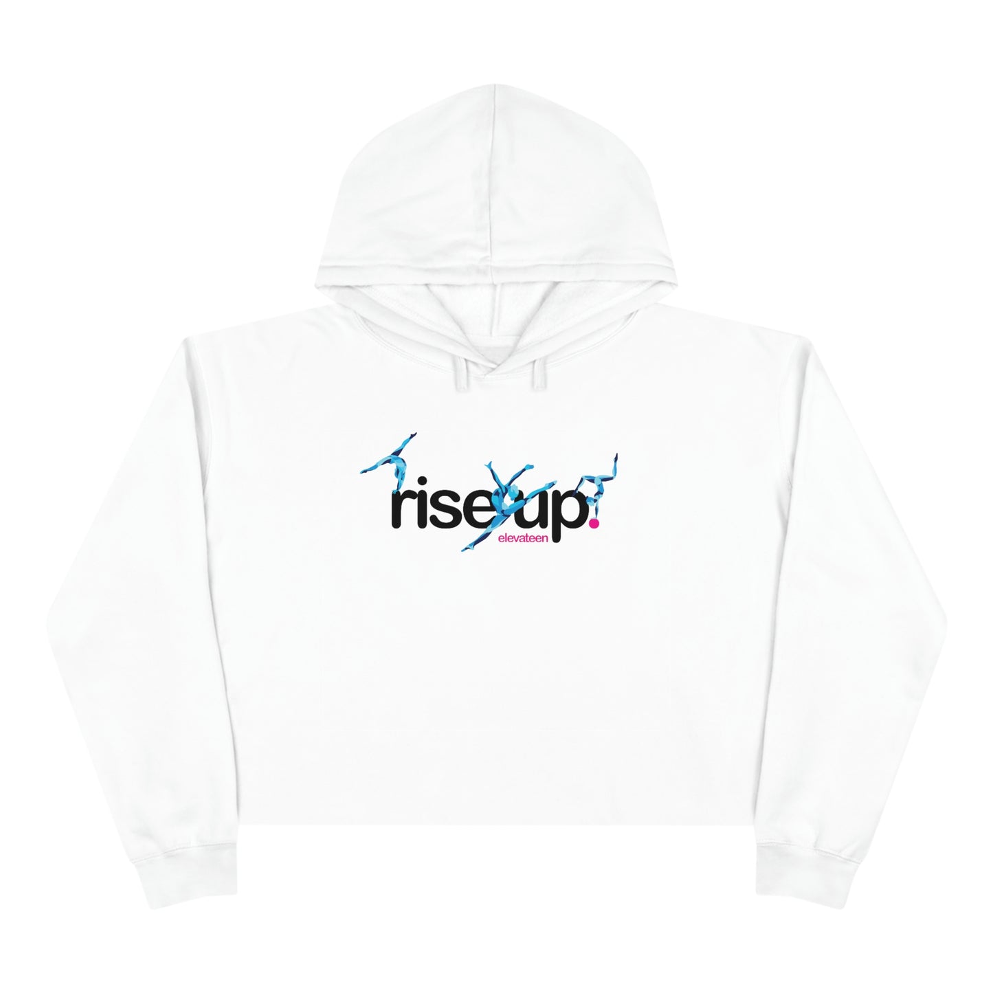 Teens & Adults | Gymnastics Crop Hoodie | *RISE UP* Collection | 012