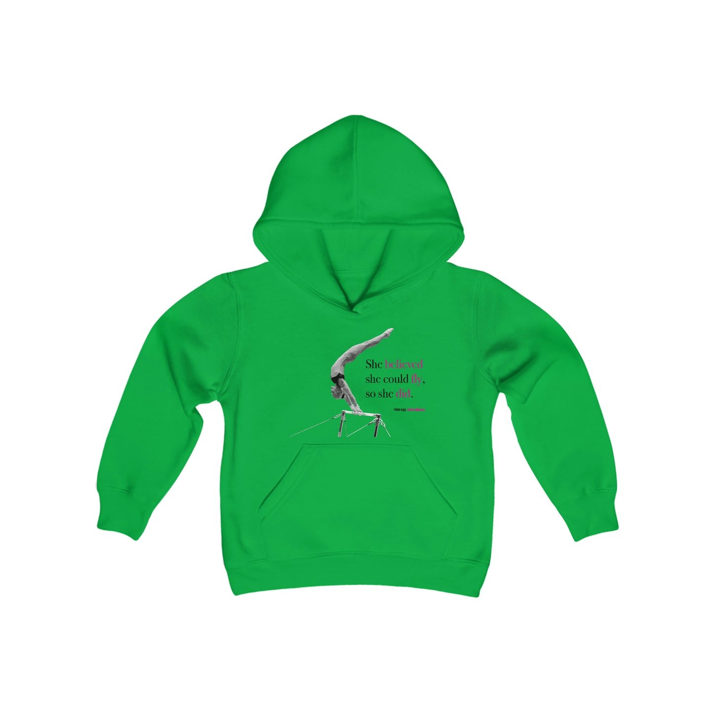 Kids | Gymnastics Sweatshirts & Hoodies | *RISE UP* Collection | 005