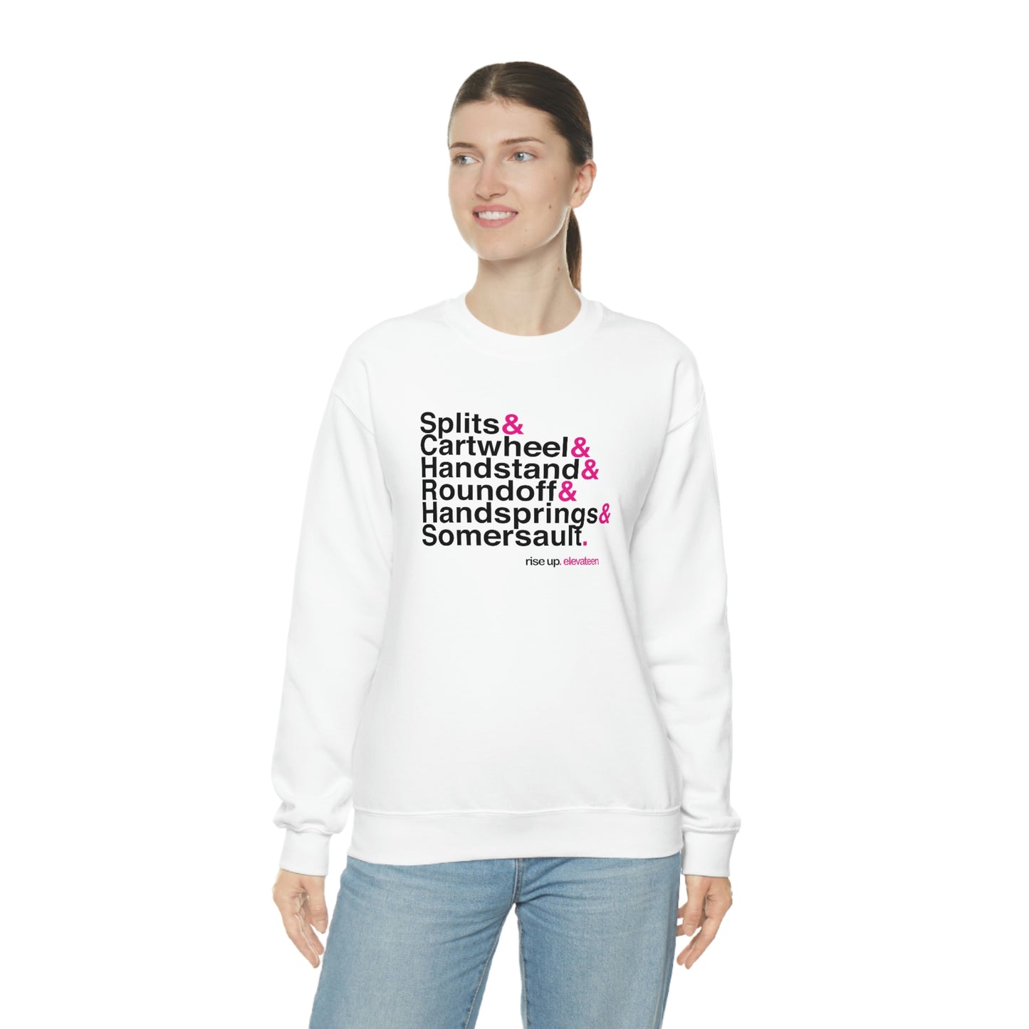 Teens & Adults | Gymnastics Sweatshirts | *RISE UP* Collection | 004