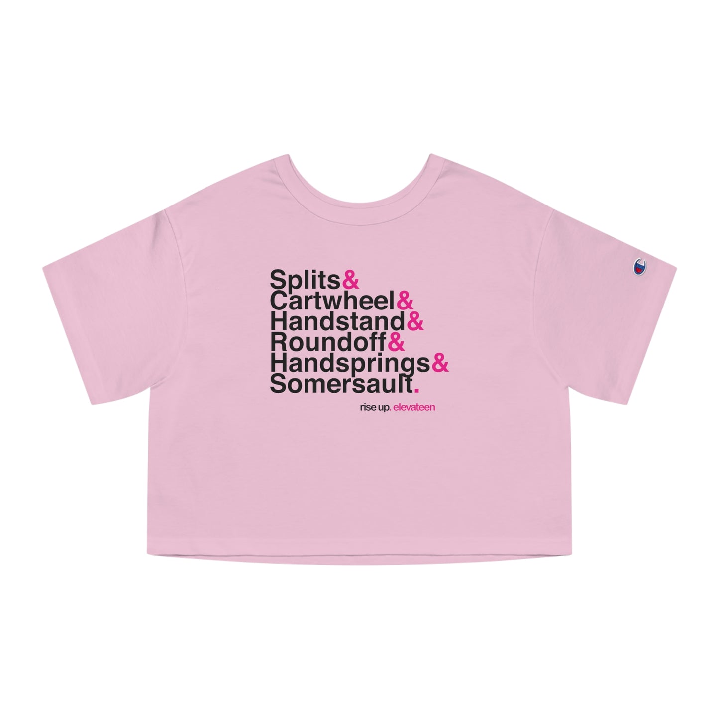 Teens & Adults | Champion Women's Heritage Cropped T-Shirt | *RISE UP* Collection | 004