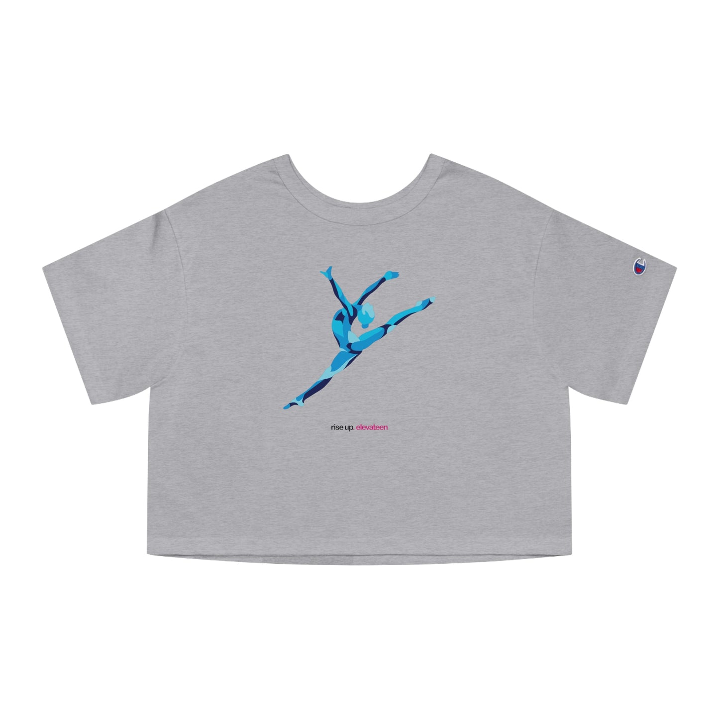 Teens & Adults | Champion Women's Heritage Cropped T-Shirt | *RISE UP* Collection | 002