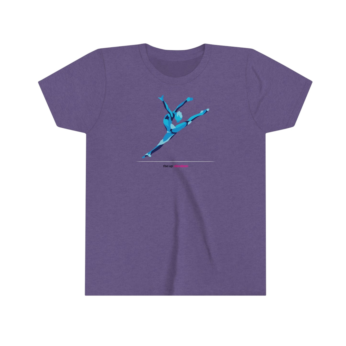 Kids | Gymnastics Girls / Youth tee / t-shirt | *RISE UP* Collection | 002