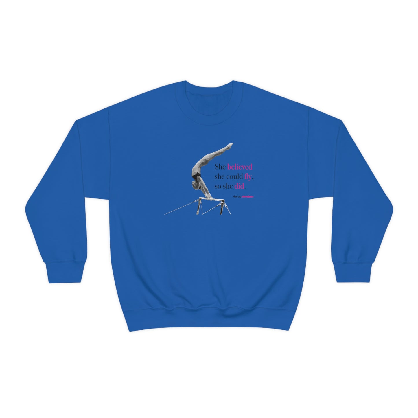 Teens & Adults | Gymnastics Sweatshirts | *RISE UP* Collection | 005