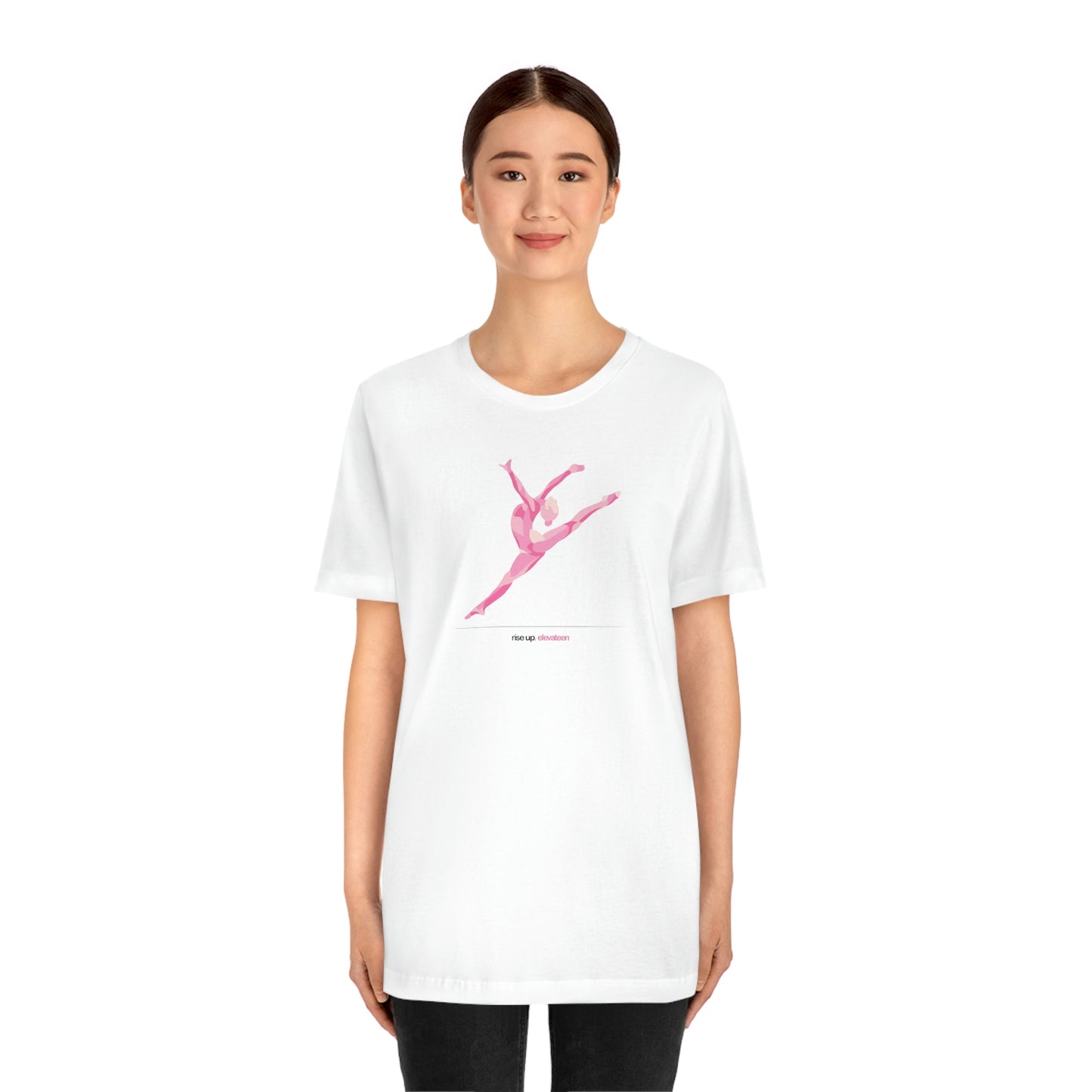 Teens & Adults | Gymnastics Girls | Youth tee / t-shirt | *RISE UP* Collection | 002p