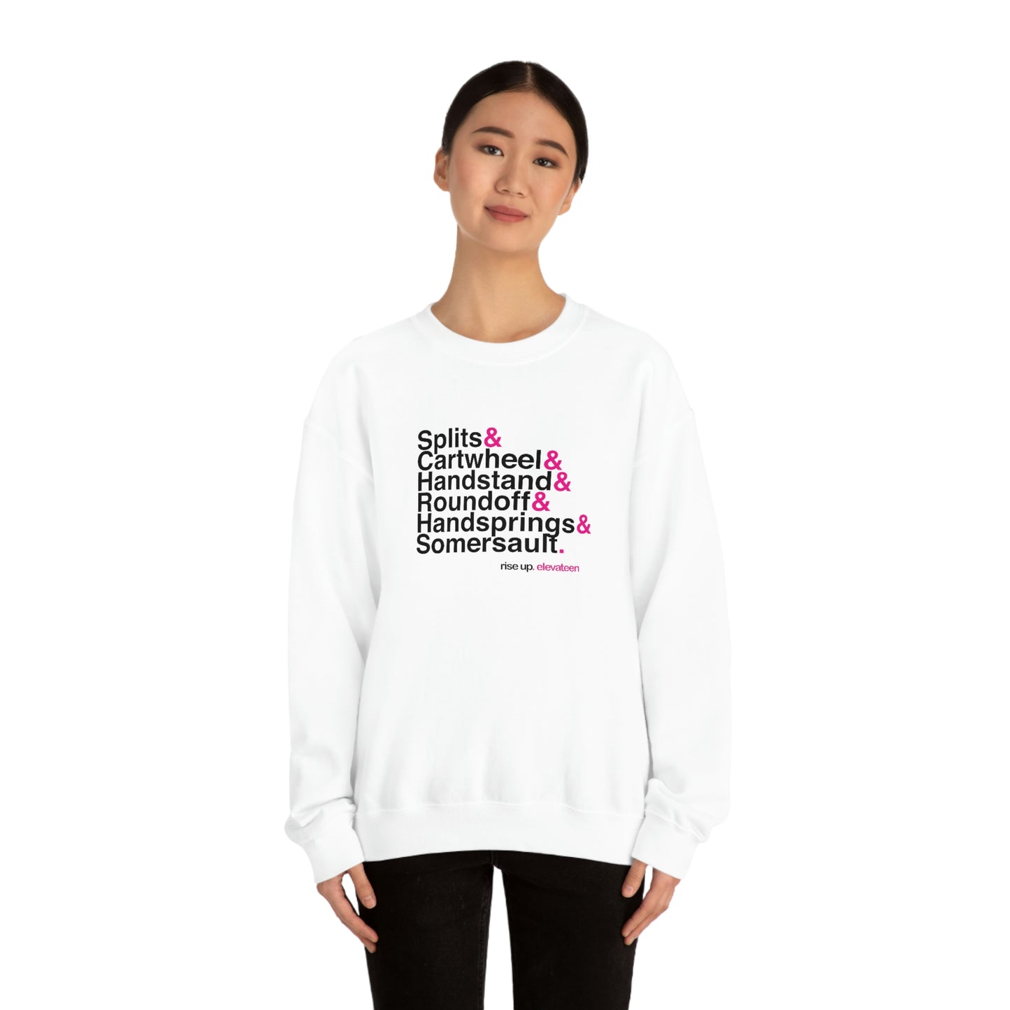 Teens & Adults | Gymnastics Sweatshirts | *RISE UP* Collection | 004