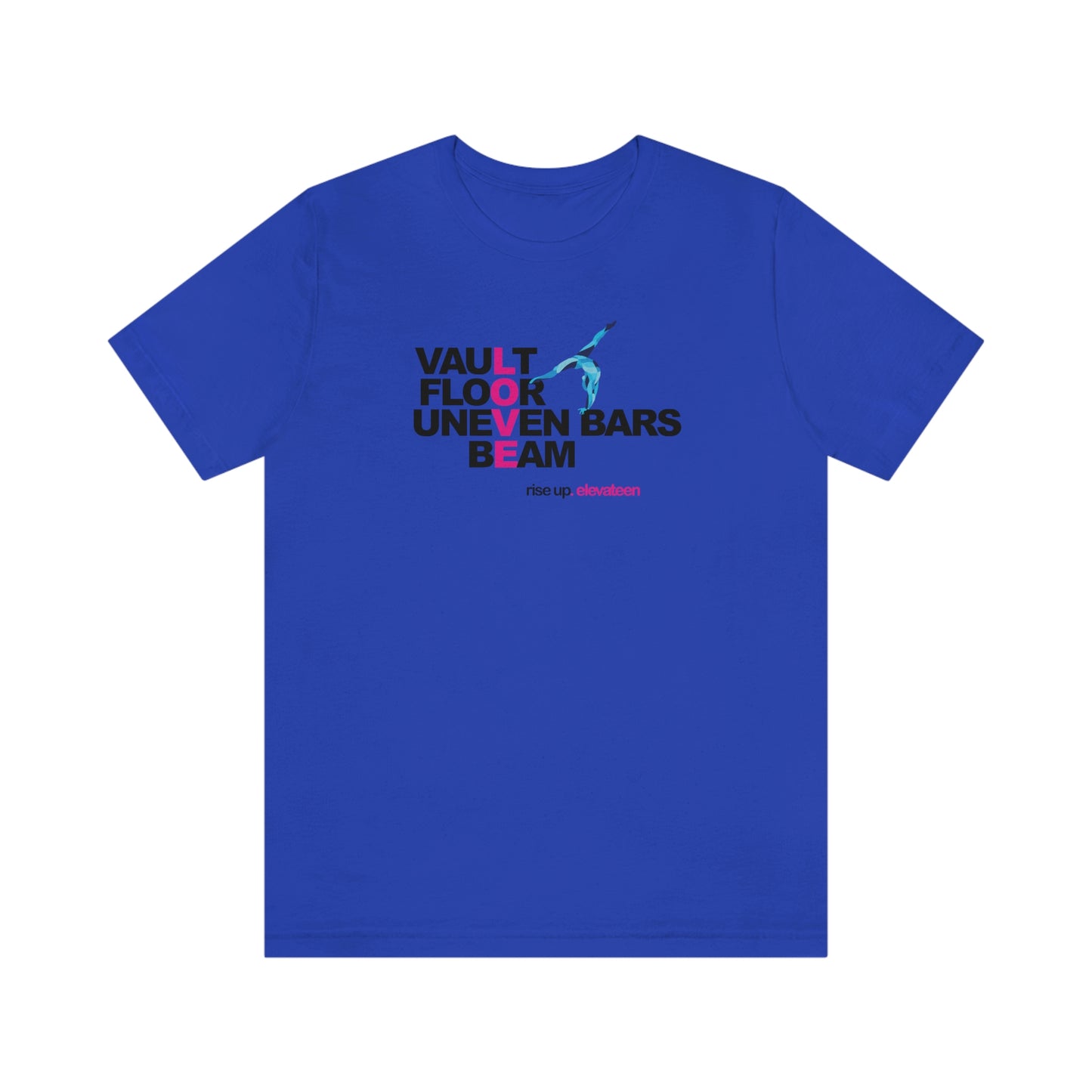 Teens & Adults | Gymnastics Girls | Youth tee / t-shirt | *RISE UP* Collection | 000