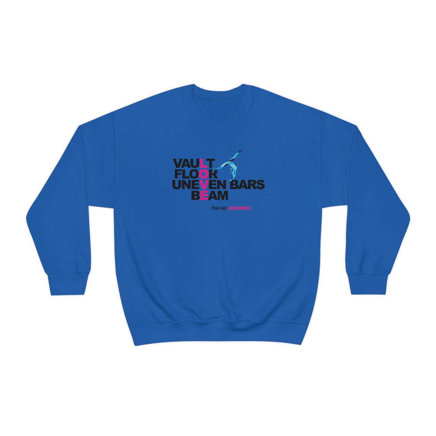 Teens & Adults | Gymnastics Sweatshirts | *RISE UP* Collection | 000