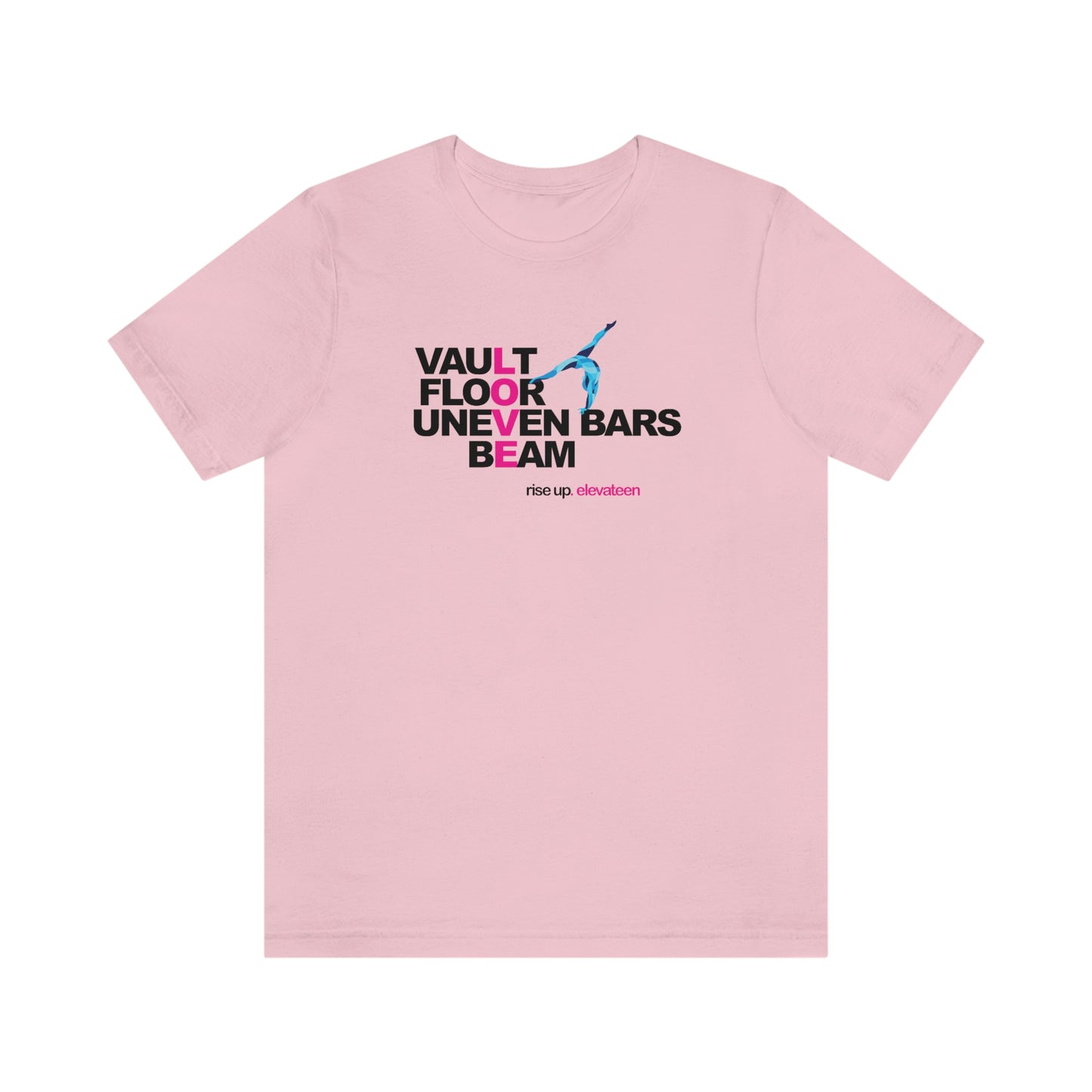 Teens & Adults | Gymnastics Girls | Youth tee / t-shirt | *RISE UP* Collection | 000