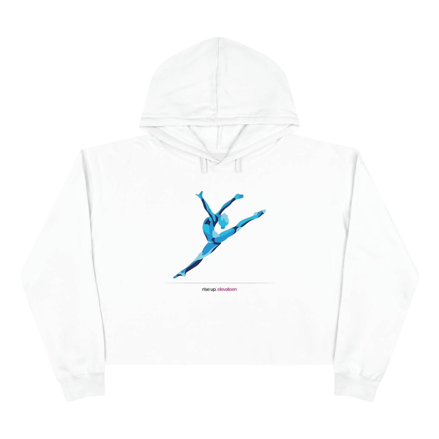 Teens & Adults | Gymnastics Crop Hoodies | *RISE UP* Collection | 002