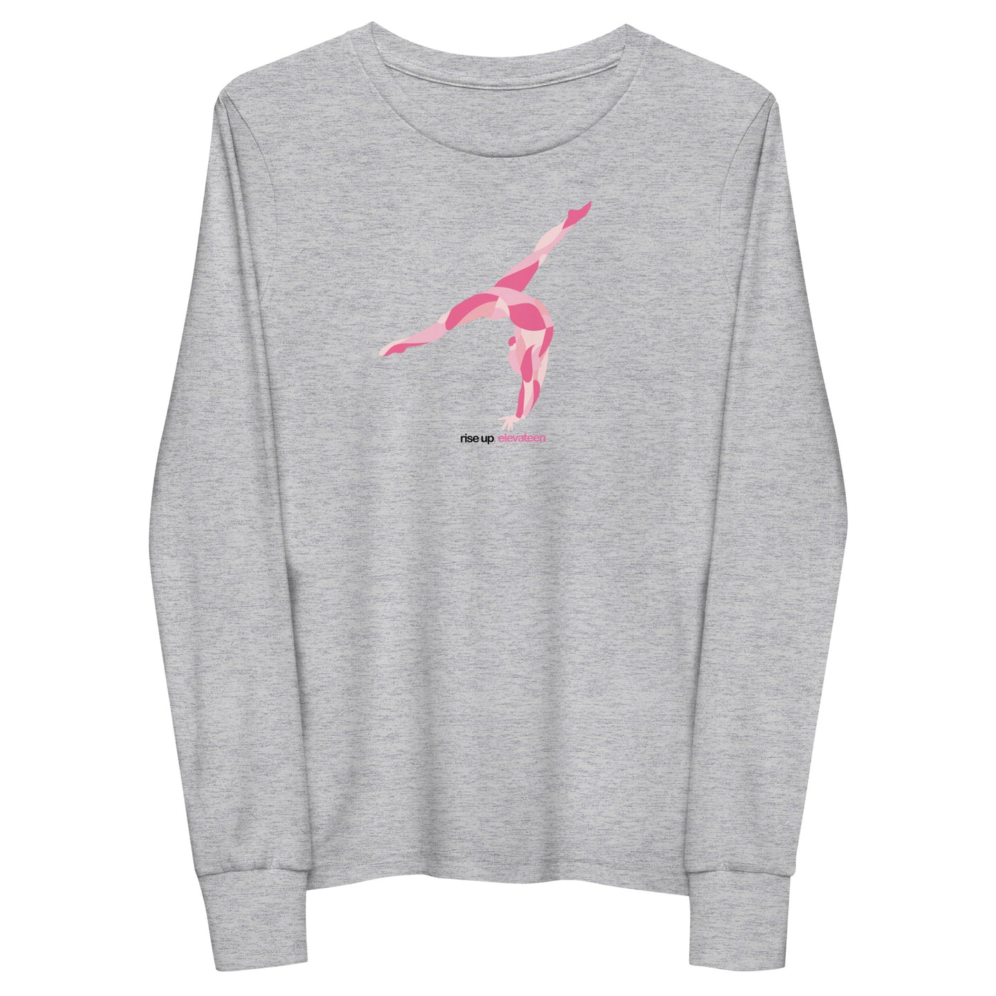 Kids | Gymnastics Long Sleeve T-Shirts | *RISE UP* Collection | 001p