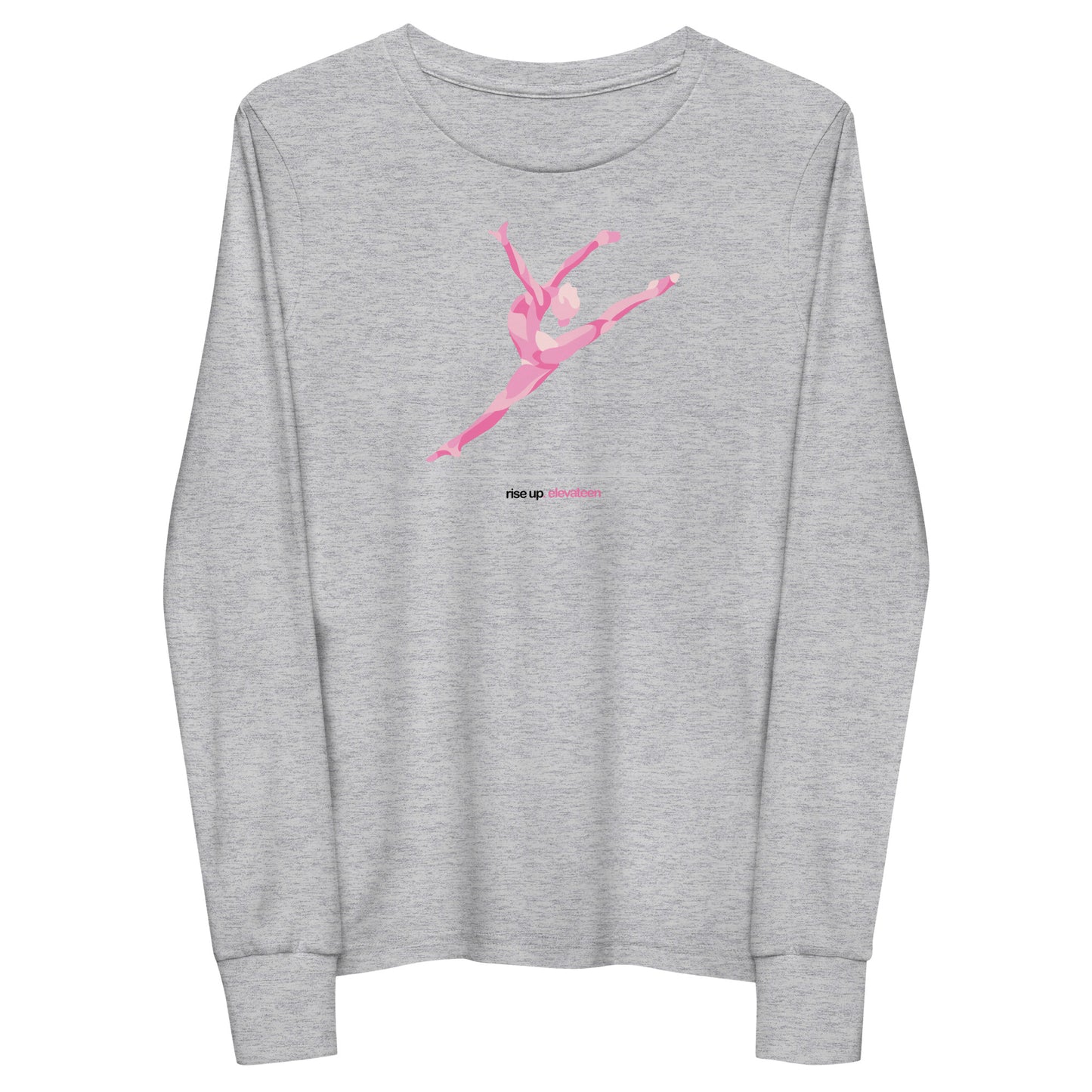 Kids | Gymnastics Long Sleeve T-Shirts | *RISE UP* Collection | 002p