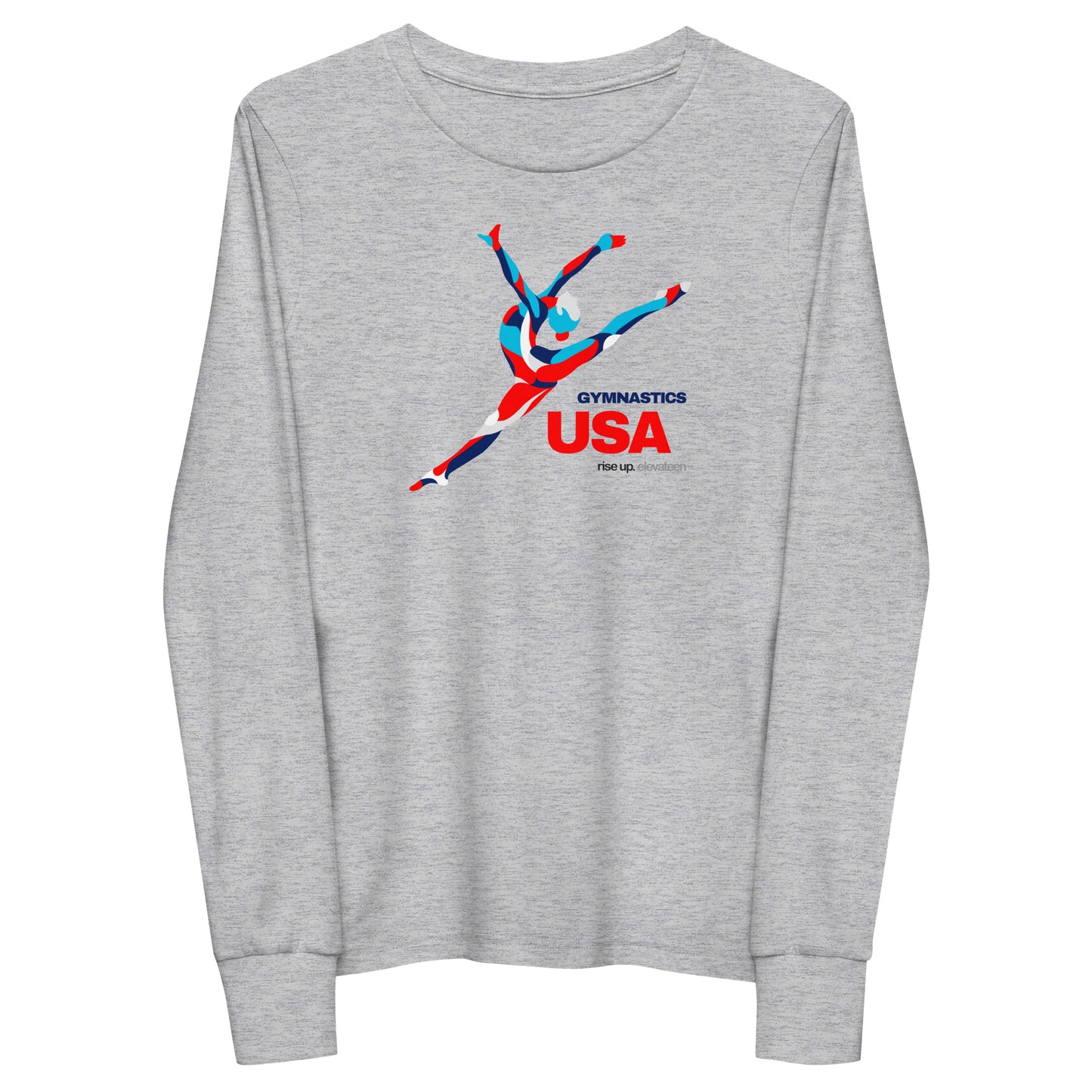 Kids | Gymnastics Long Sleeve Shirts | *RISE UP* Collection | 009