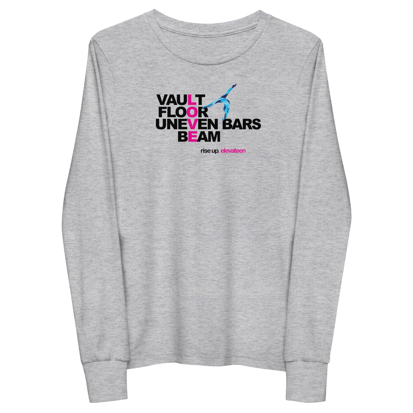 Kids | Gymnastics Long Sleeve Shirts | *RISE UP* Collection | 000