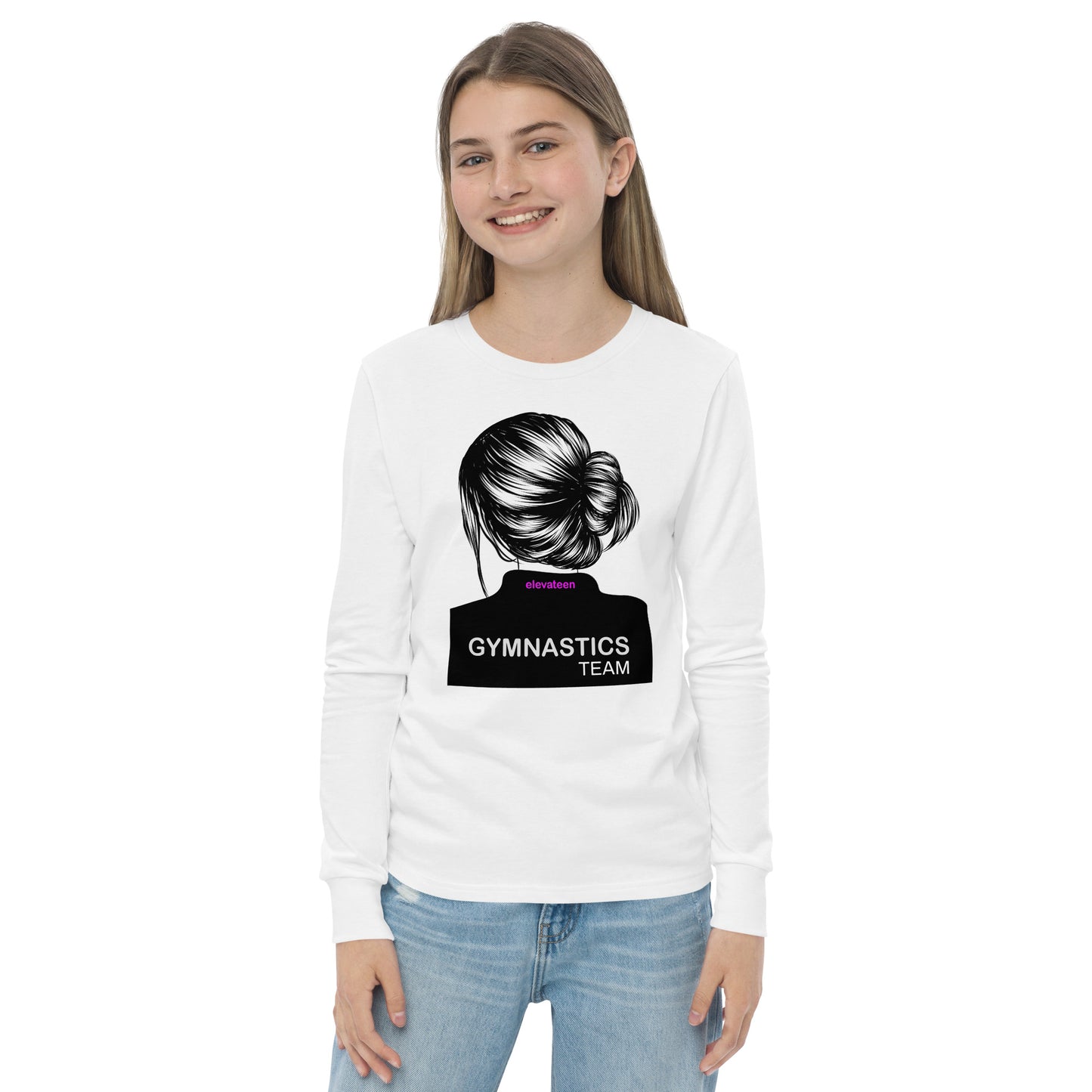 Kids | Gymnastics Long Sleeve Shirts | *RISE UP* Collection | 011