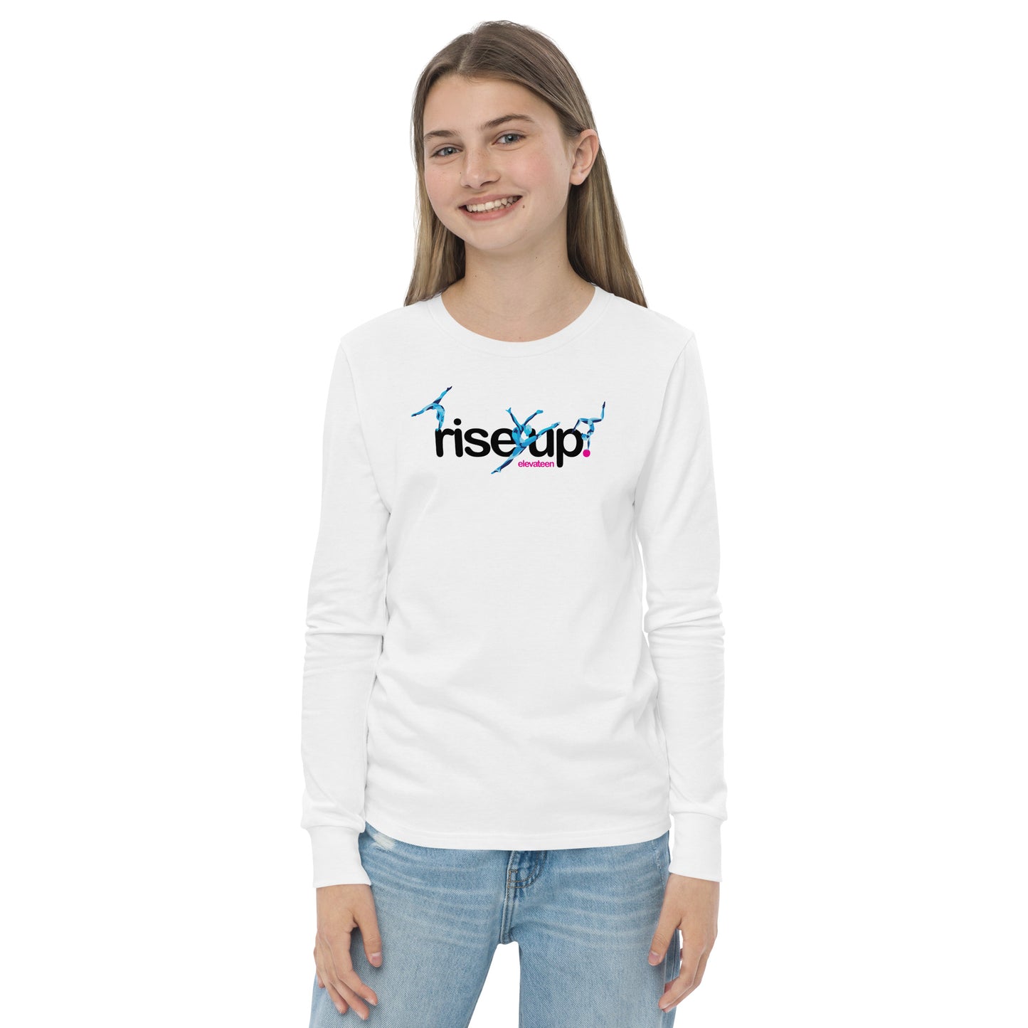 Kids | Gymnastics Long Sleeve Shirts | *RISE UP* Collection | 012