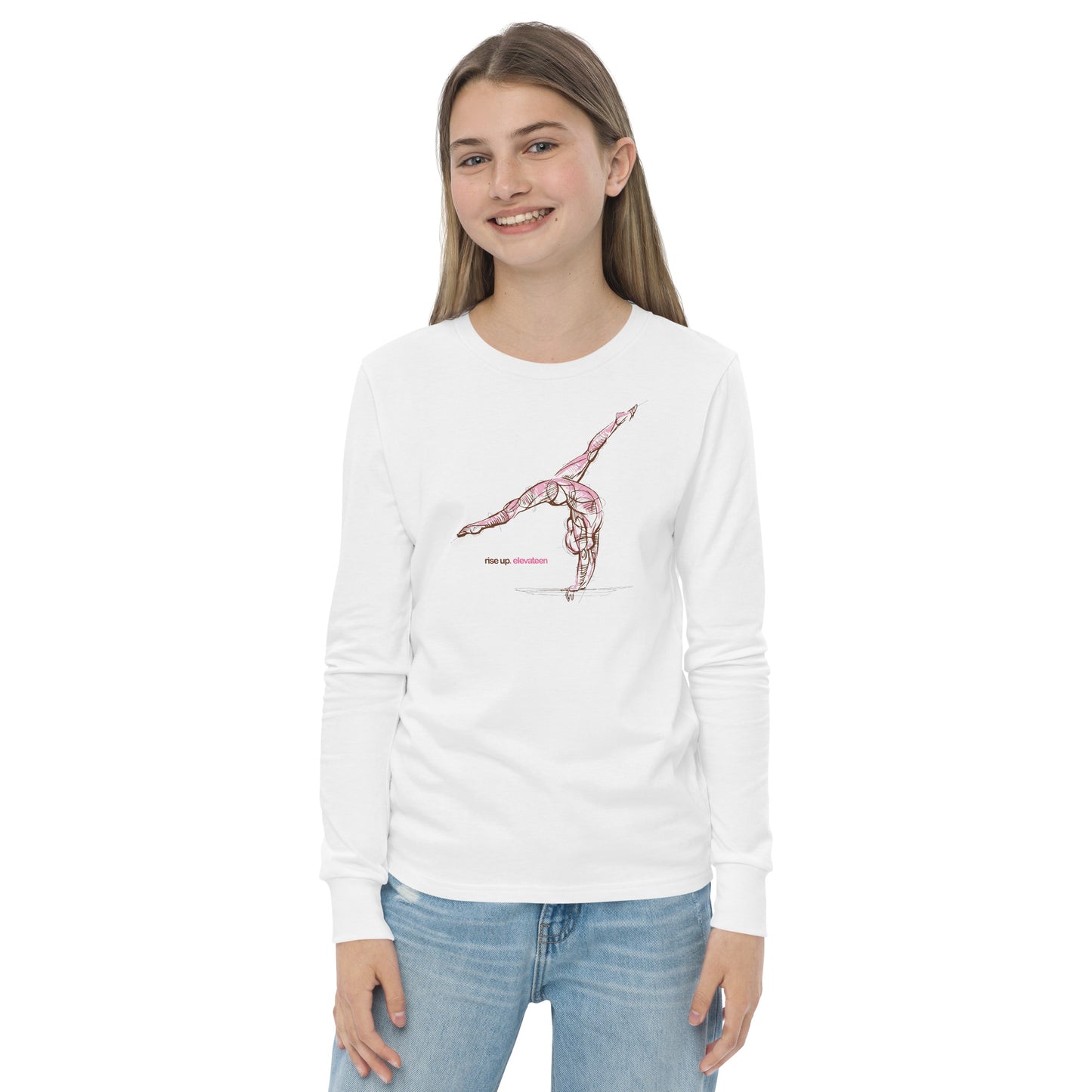 Kids | Gymnastics Long Sleeve Shirts | *RISE UP* Collection | 008