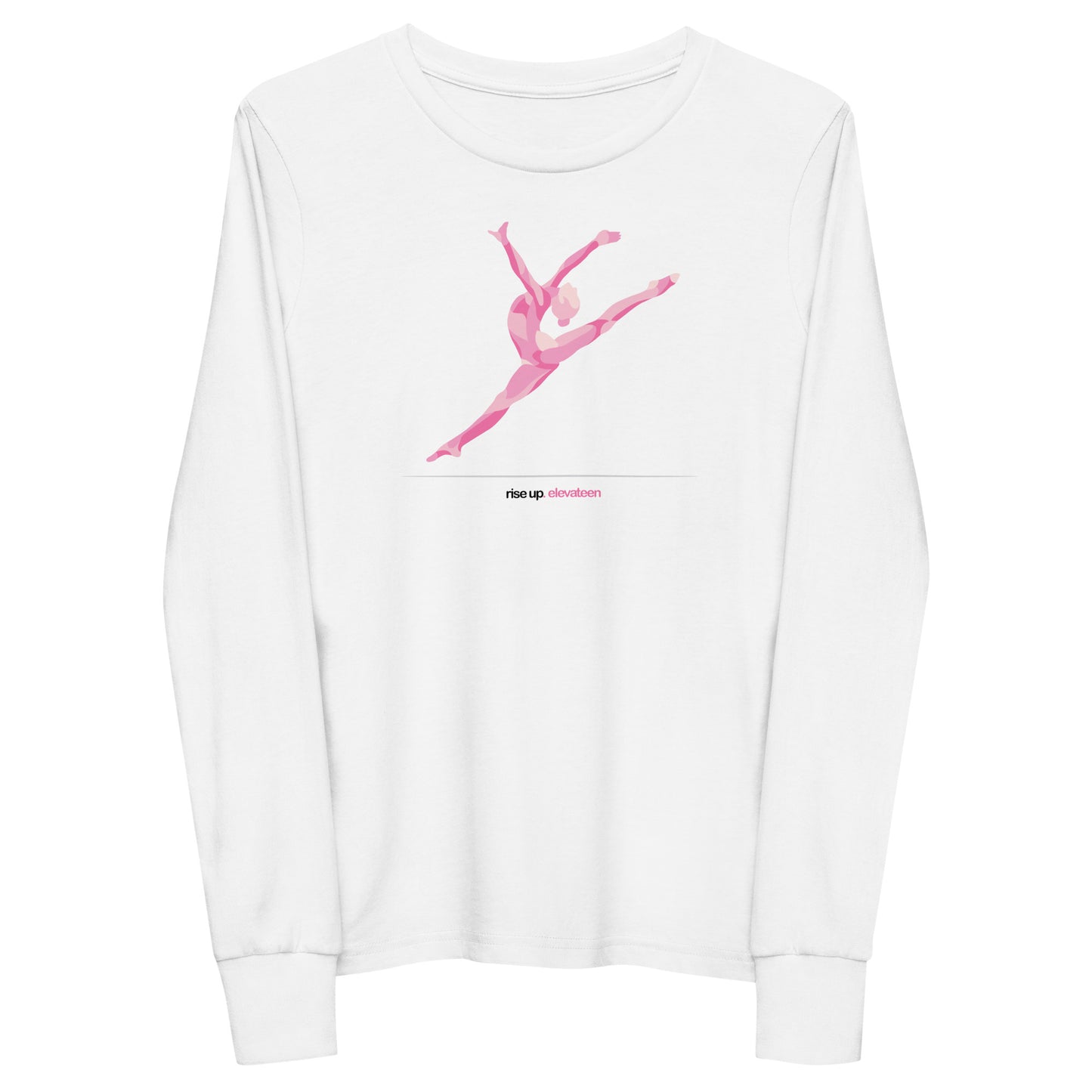 Kids | Gymnastics Long Sleeve T-Shirts | *RISE UP* Collection | 002p