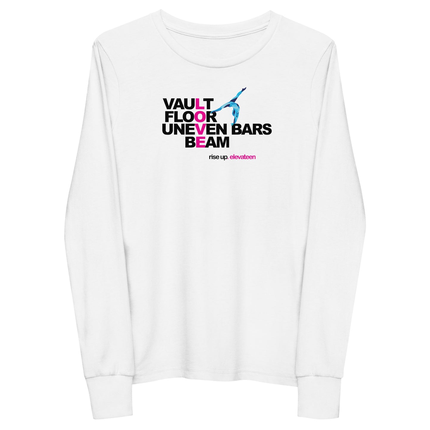 Kids | Gymnastics Long Sleeve Shirts | *RISE UP* Collection | 000